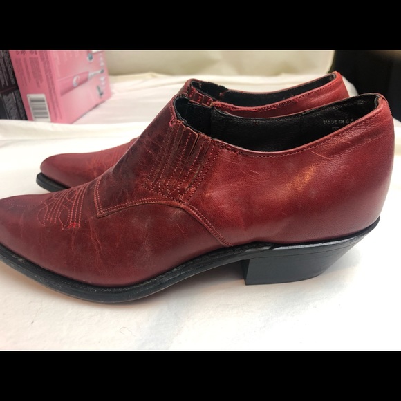 Code Red Genuine Leather booties Sz 5.5 - Picture 5 of 7